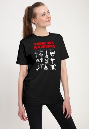 DUNGEONS & DRAGONS SELECT SCREEN - Print T-shirt - black