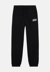 KIDS RELAXED GAP LOGO JOGGERS - Pantalon de survêtement - true black