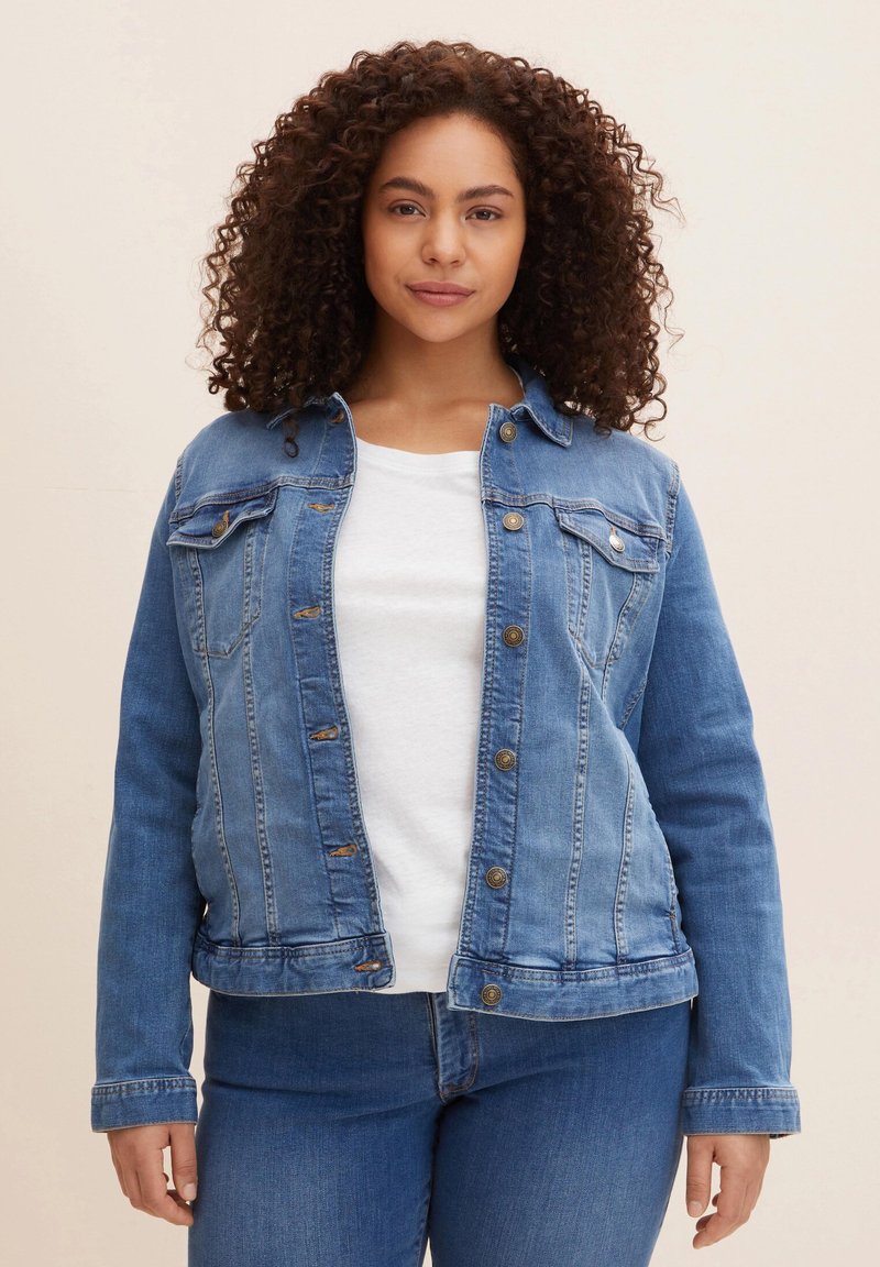 MY TRUE ME TOM TAILOR Chaqueta vaquera - blue denim