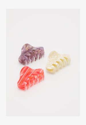 LPHEPY HAIR SHARK 3 PACK - Hair styling accessory - purple/rose