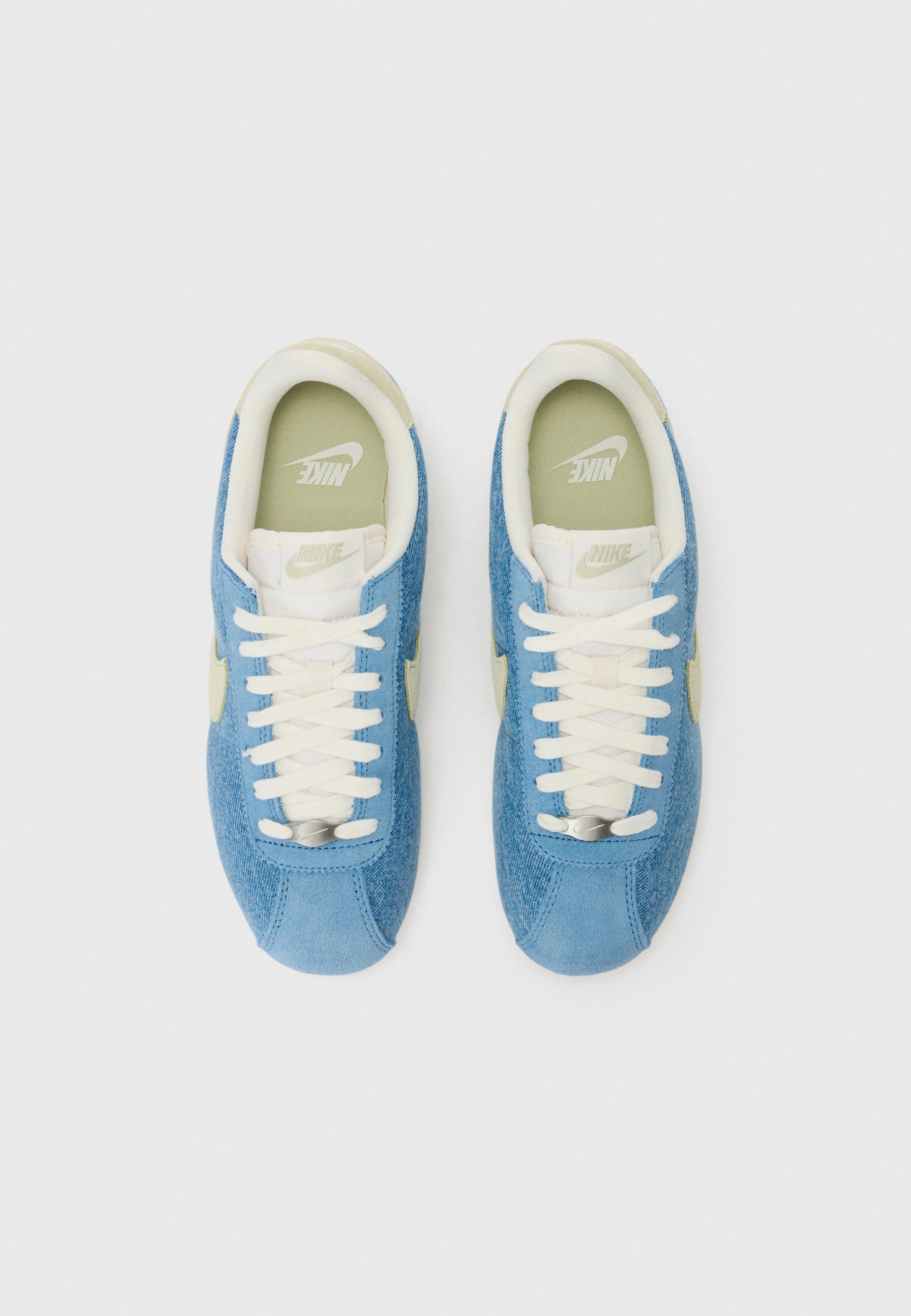 ◆Nike◆ Cortez SE W Smokey Blue Aegean Storm Pale Ivory Oli Nike Cortez SE Women's Shoes. Nike ID