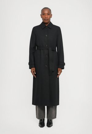 LONG JACKET - Classic coat - black