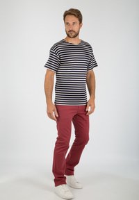 Armor lux DOËLAN MARINIÈRE - T-shirt z nadrukiem