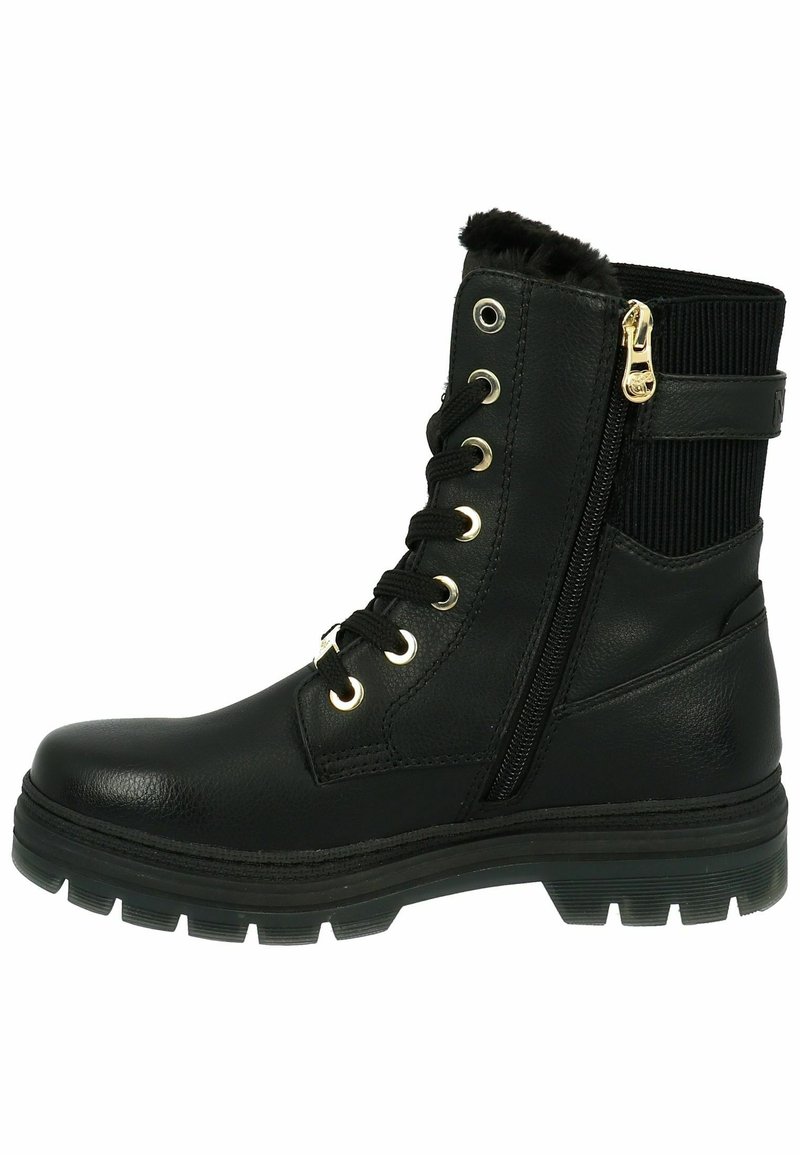 TOM TAILOR STIEFELETTE - Winter boots - black