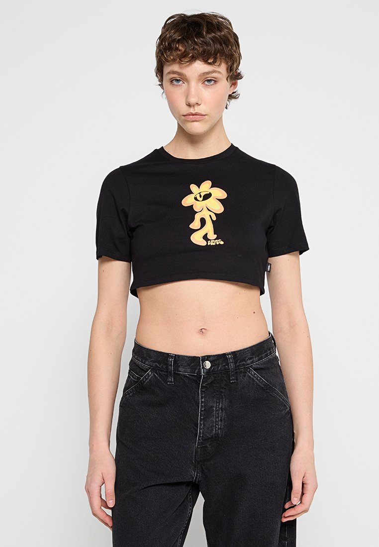 Vans T-shirt print zwart