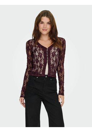 ONLALBA   - Cardigan - decadent chocolate