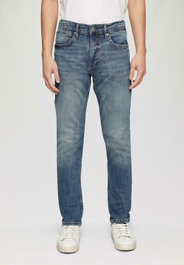 NELIO MID RISE - Jeans Straight Leg - blau