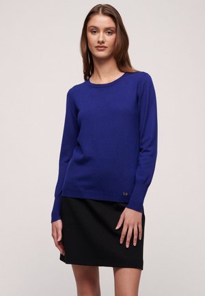 MOSSA D - Strickpullover - bluette