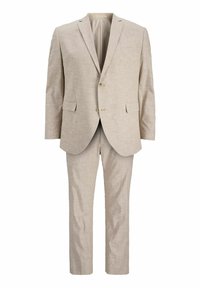 EINREIHIGER  UND  PLUS SIZE REGULAR FIT SET - Kostiumas - beige