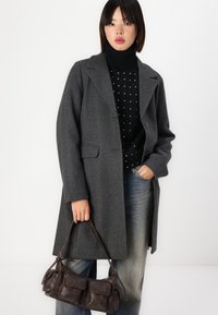 ONLY ONLBLAKE FITTED COAT  - Klassisk kåpe / frakk - dark grey