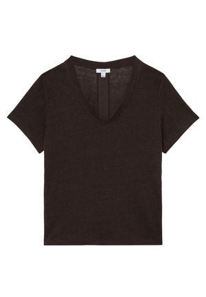 Reiss, REGULAR FIT - LOLA T-SHIRT  . - T-shirt basic - chocolate brown