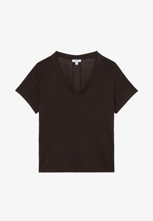 Reiss, REGULAR FIT - LOLA T-SHIRT . - T-shirt basic - chocolate brown