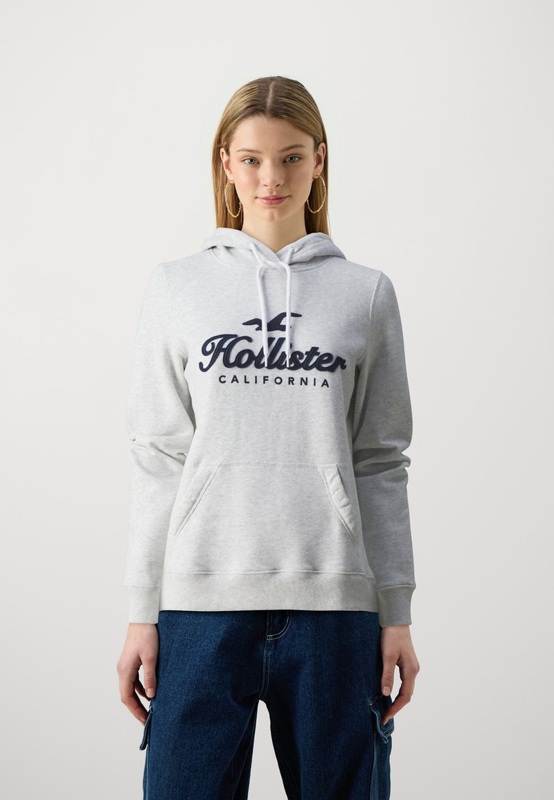 Hollister Co. TECH CORE POPOVER  - Sudadera - gray