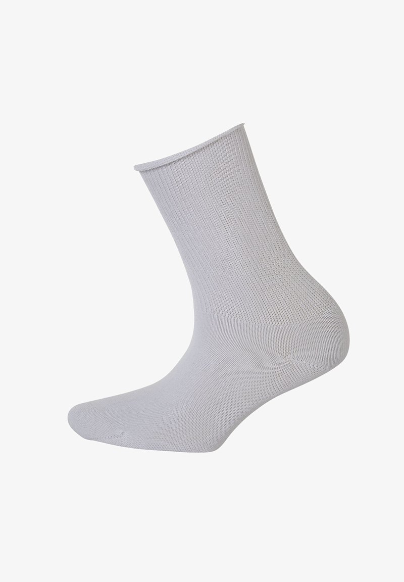 Hudson 1 PAAR RELAX SOFT KOMFORTBUND EINFARBIG - Socken - weiss