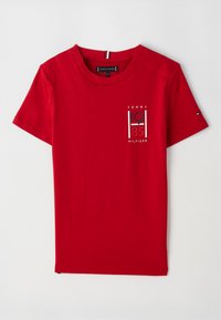 Tommy Hilfiger GRAPHIC TEE UNISEX - Print T-shirt - primary red