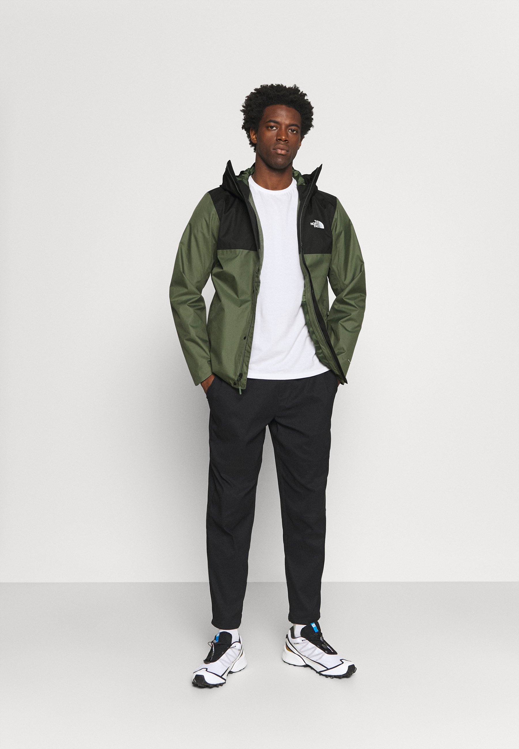 north face quest zip in jacket