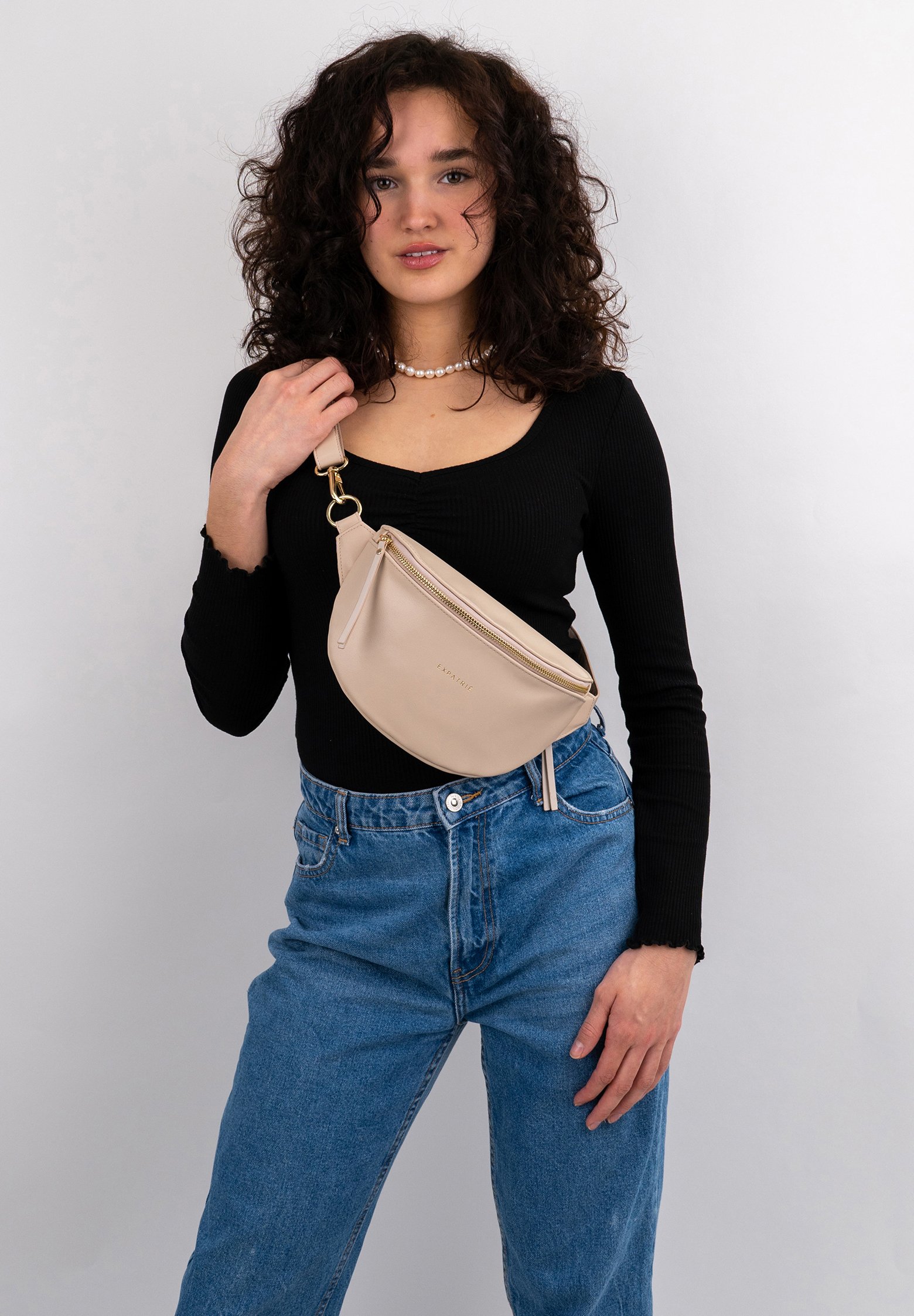 Marsupio Donna Expatrié Alice Small - Pelle Vegana Impermeabile | Per Festival E Viaggi - Foto 7