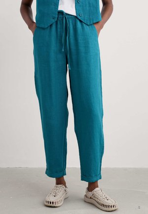 Seasalt Cornwall DIPPING SUN - Trousers - teal dark drift