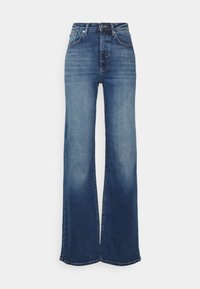 ONLY Tall - ONLJUICY WIDE - Brīva piegriezuma džinsi - dark medium blue denim Miniatūras attēls 1