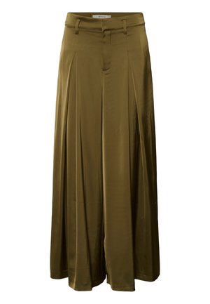 Gestuz, CERINA PANTS - A-Linien-Rock - military olive
