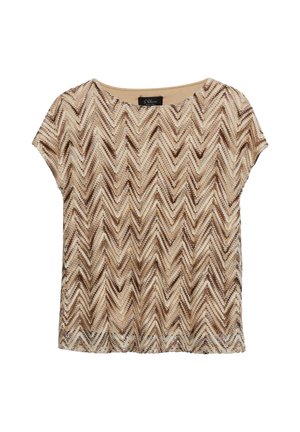 s.Oliver BLACK LABEL, - T-shirt z nadrukiem