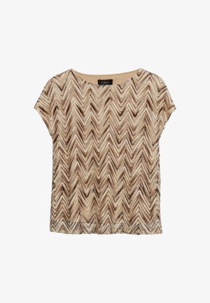 s.Oliver BLACK LABEL, - T-shirt z nadrukiem