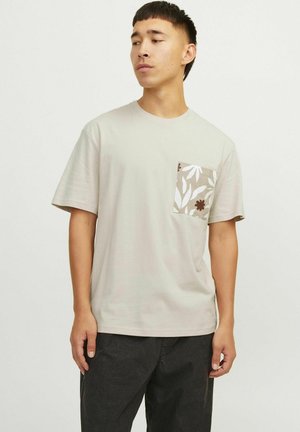 Jack & Jones JCOPRJCT - Tričko s potlačou - moonbeam