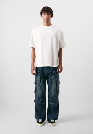 REZO UNISEX - Laza szabású farmerek - dark blue