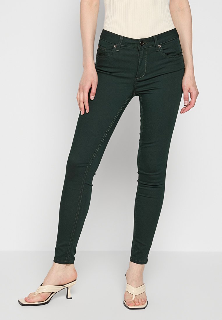 LIU JO Jeans Skinny Fit donkergroen LIU JO Jeans Skinny Fit donkergroen