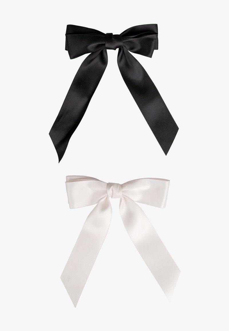 Brushworks - BRUSHWORKS SATIN HAIR BOW DUO - Hair Styling Accessory, Forstørre