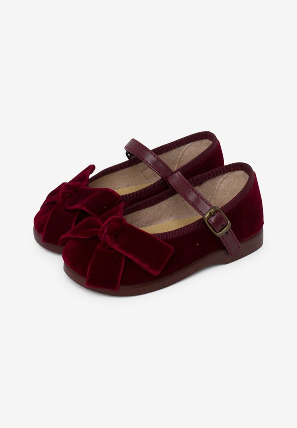 CORREA LAZO – Riemchenballerina – burdeos