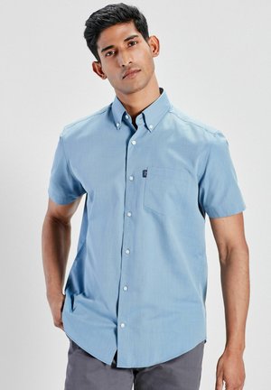 BUTTON DOWN OXFORD SHORT SLEEVE - REGULAR FIT - Overhemd - dusky blue