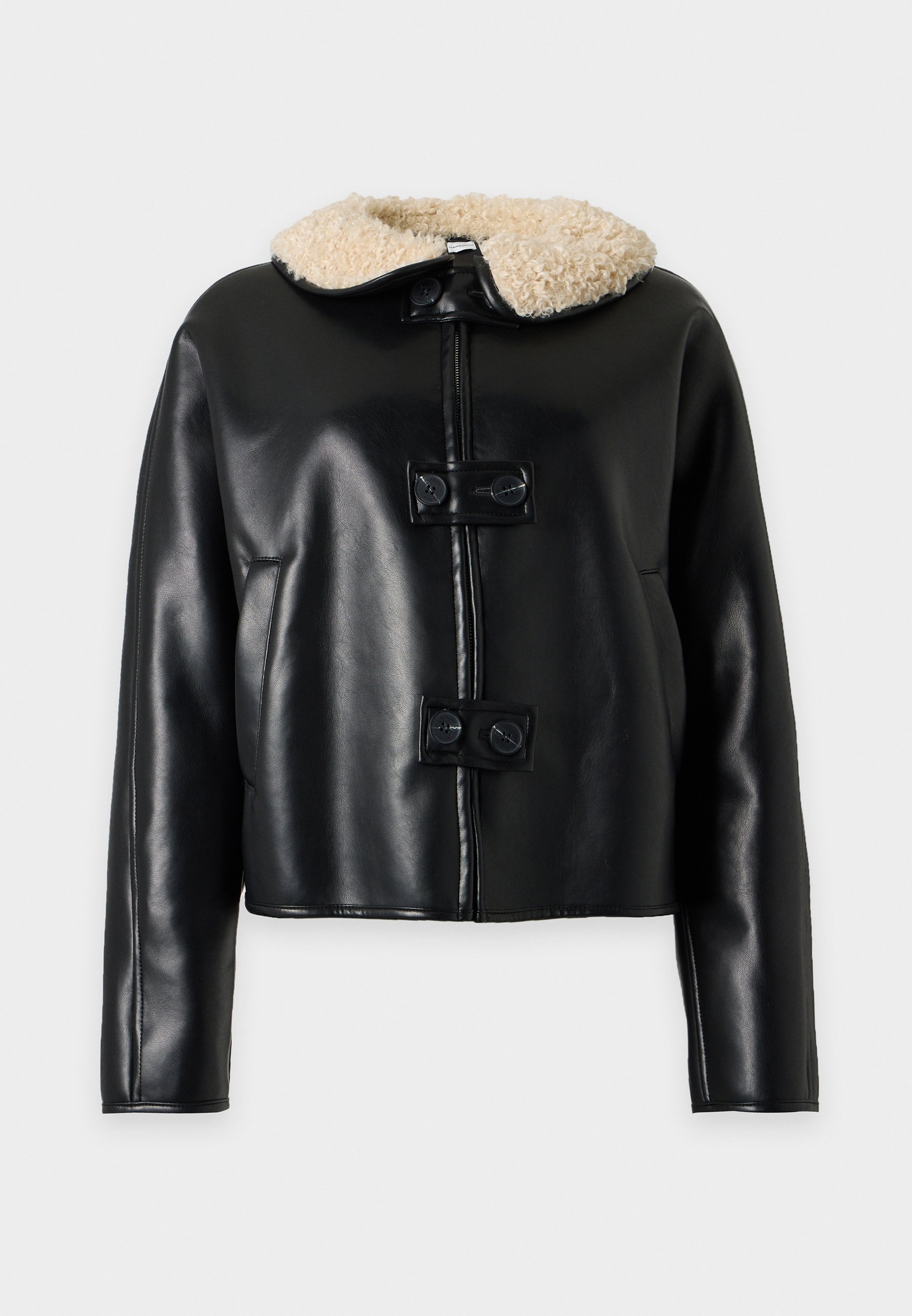 Claudie Pierlot  페이크 레더 자켓