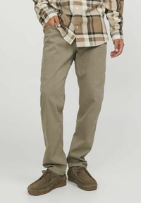 Jack & Jones COMFORT MIKE ORIGINAL AM - Vaqueros rectos - beige