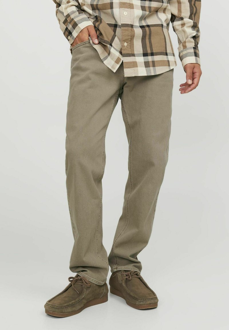 Jack & Jones COMFORT MIKE ORIGINAL AM - Džinsi ar taisnām starām - beige