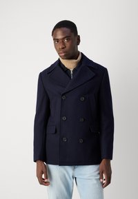 Isaac Dewhirst NEW SHORT PEACOAT SIDE ENTRY - Chaqueta de entretiempo - navy