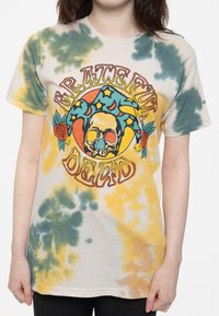 Paradiso Clothing GRATEFUL DEAD JESTER - Print T-shirt - white