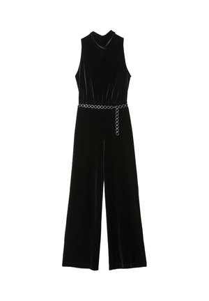 LONG WITH BELT - Combinaison - black