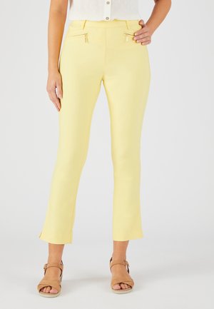 Damart CONFORT 7/8ÈME - Broek - jaune