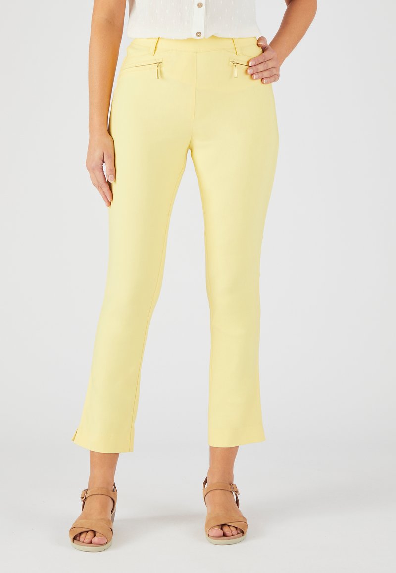 Damart CONFORT 7/8ÈME - Broek - jaune