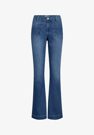 ANN CHARLOTTE ORIG TENERIFE - Bootcut-farkut - denim blue