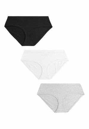 SHORT FIT - ULTIMATE COMFORT KNICKERS 3 PACK  - Slip - black cream