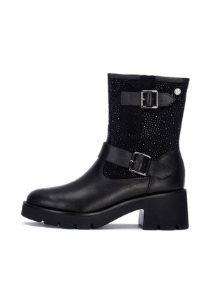 Botines con plataforma - black