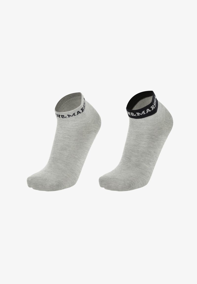 Franklin & Marshall 2 PACK - Socks - grau