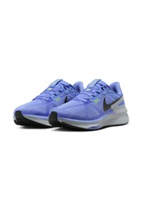 Nike Performance AIR ZOOM STRUCTURE 25 - Chaussures de running sur route - royal pulse wolf grey volt black