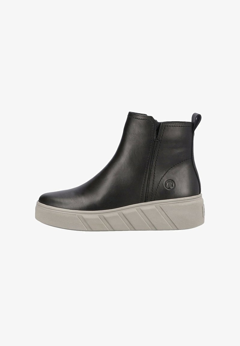 Rieker Sport Plateaustiefelette - schwarz