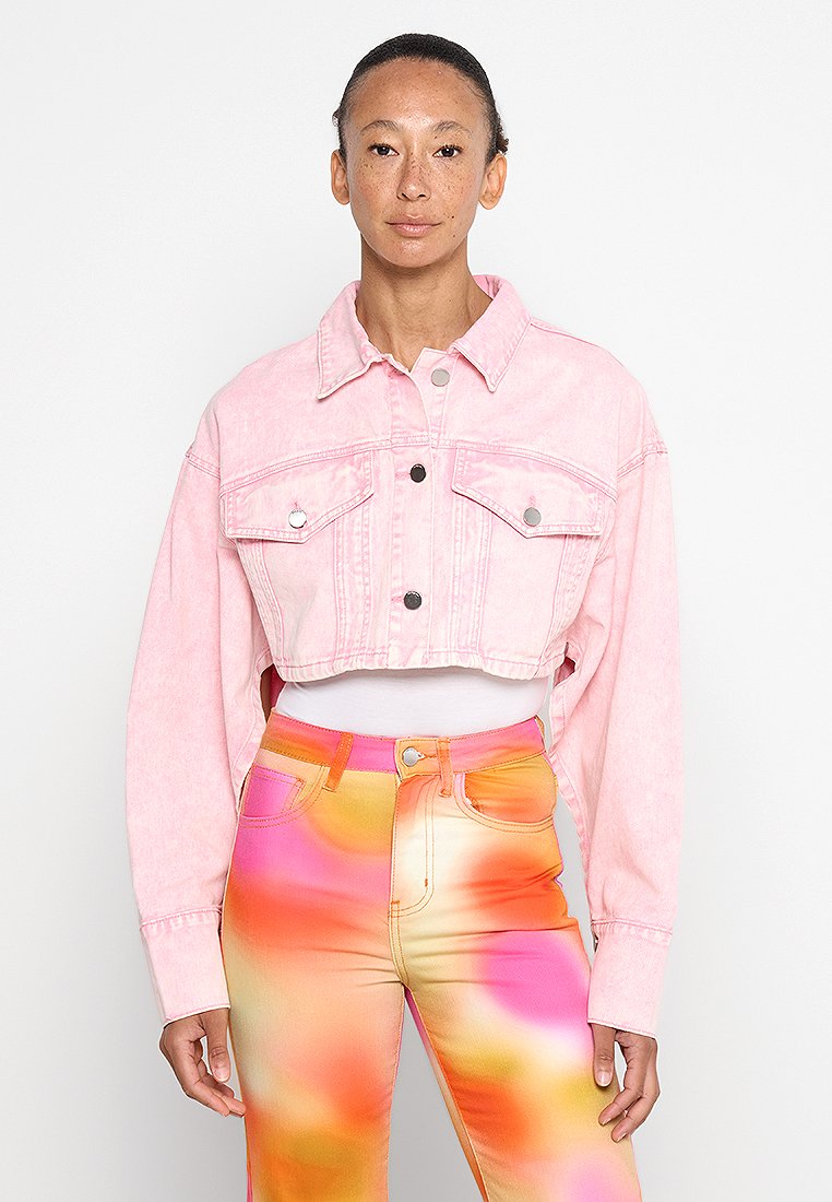 Desigual Spijkerjas donkerroze Desigual Spijkerjas donkerroze