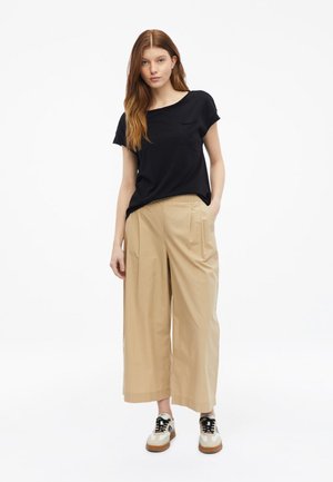 s.Oliver, HOSE - Stoffhose - beige