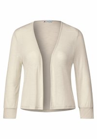 Gilet Femme Boléro En Laine Chiné - Taille L - Fait Main En France - Occasion Parfait état