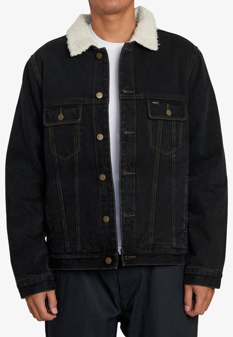 RVCA Denim jacket kte/black Zalando.de